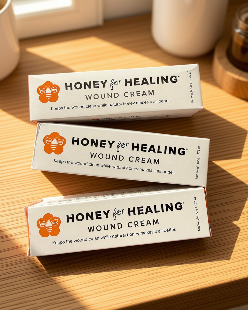 Honey for Healing® Wound Cream 3-Pack