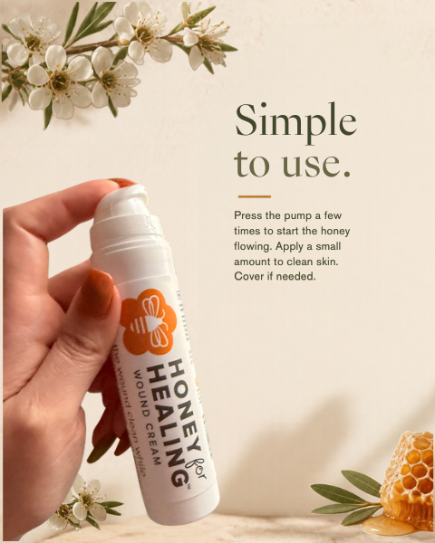 How to use Honey for Healing Wound Cream