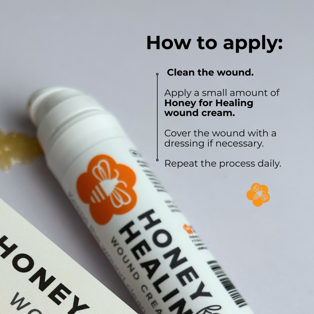 Honey for Healing® Powerful Manuka Wound Cream - Image 5